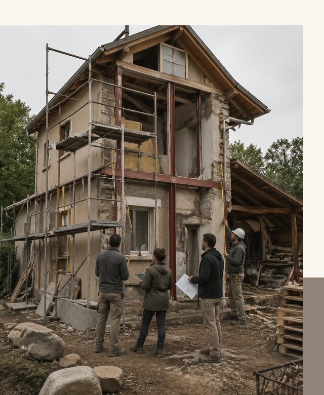 Реконструкция загородного дома под ключ в Куйбышеве от бюро